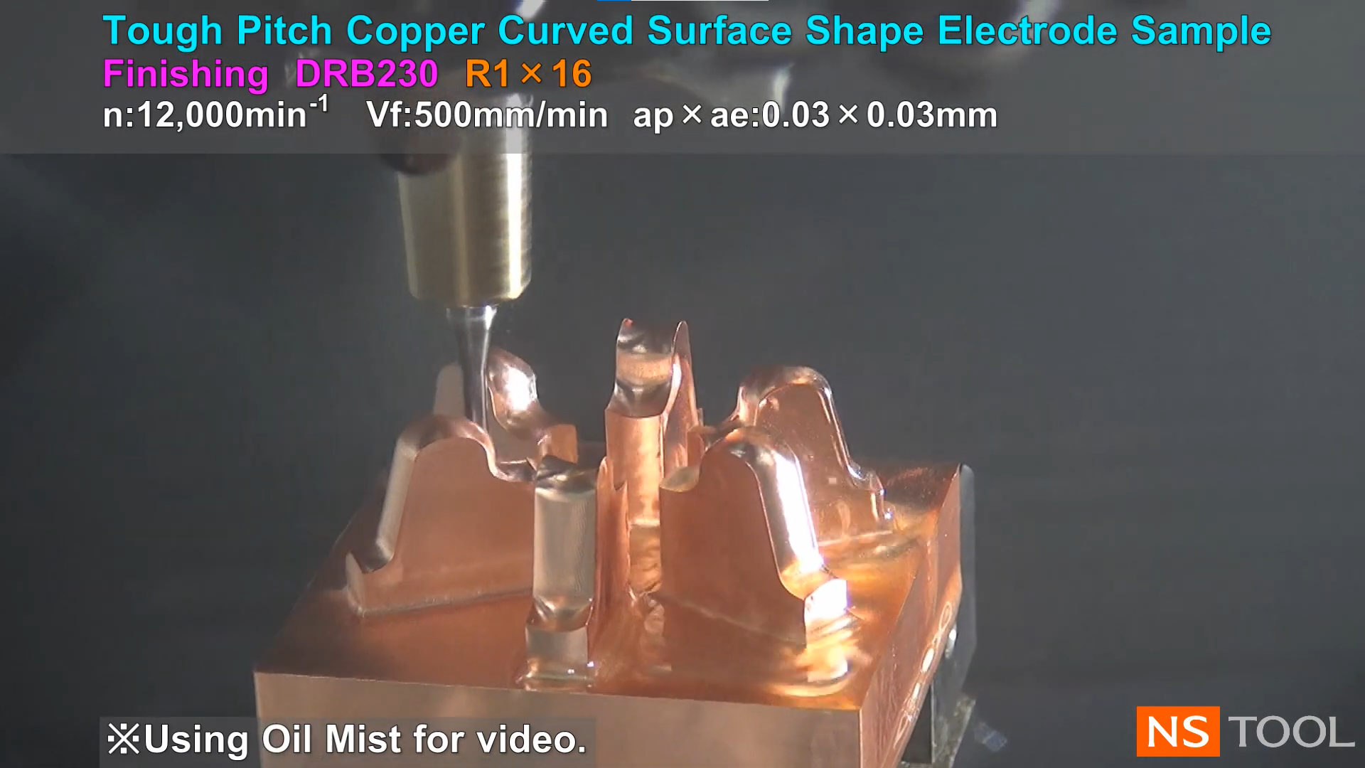 Curved Surface Electrode Sample